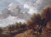 John Constable Landscape oil